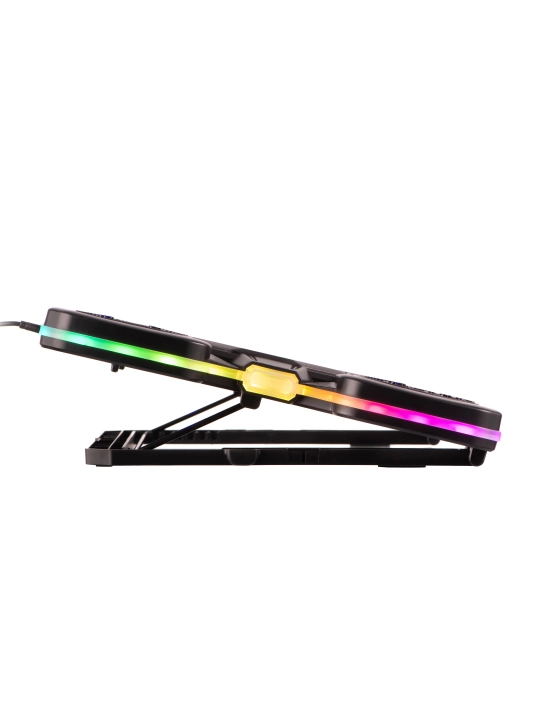 2E GAMING sovutgichli noutbuk tagligi, 14"-17.3," LED yoritgich, kuchli