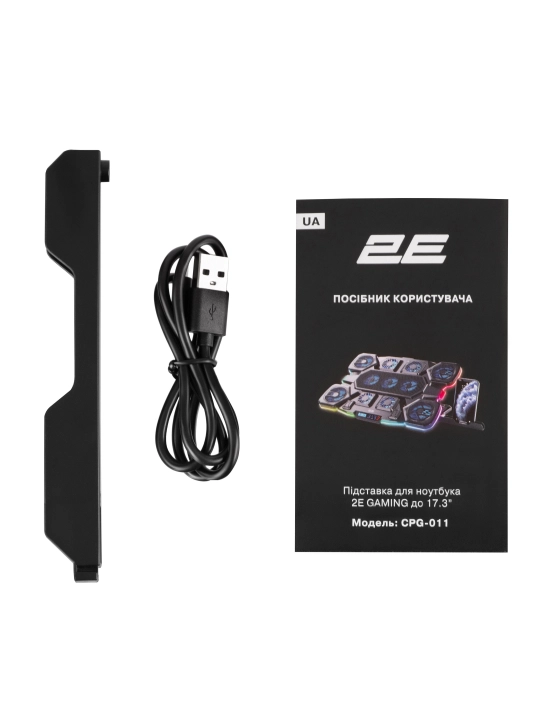 2E GAMING sovutgichli noutbuk tagligi, 14"-17.3," LED yoritgich, kuchli