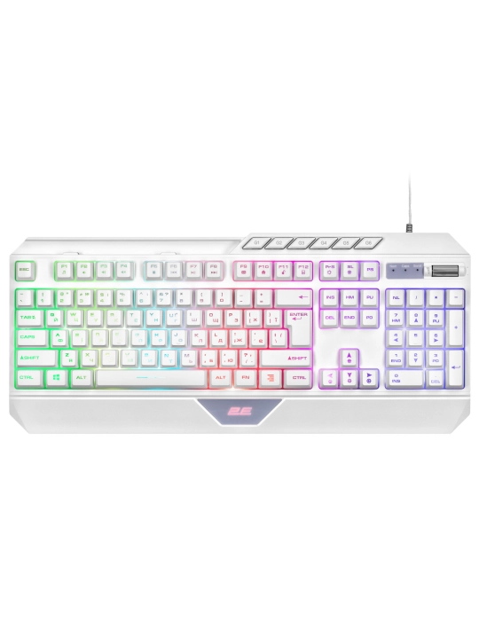RGB yoritgichli 2E GAMING KG315 simli o‘yin klaviaturasi