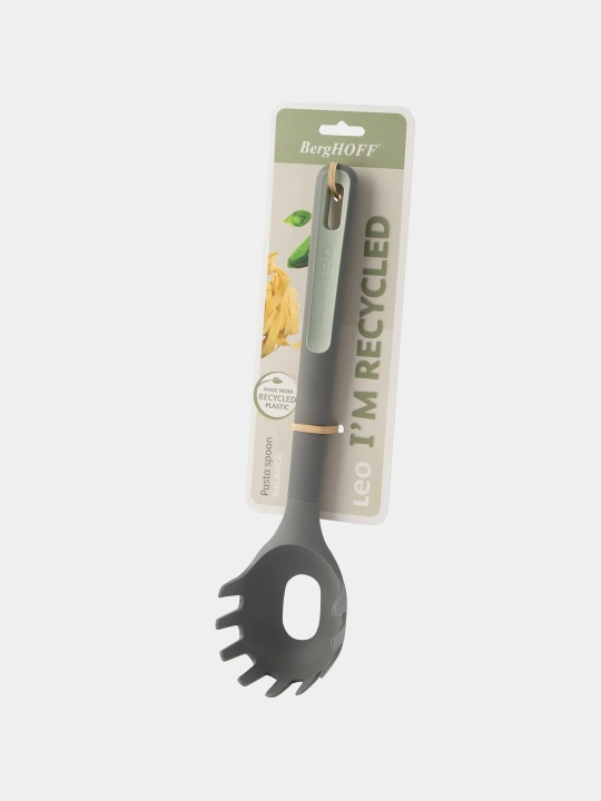 Qoshiq BergHOFF Balance LEO art. 3950412, neylon, silikon, pasta uchun, kulrang