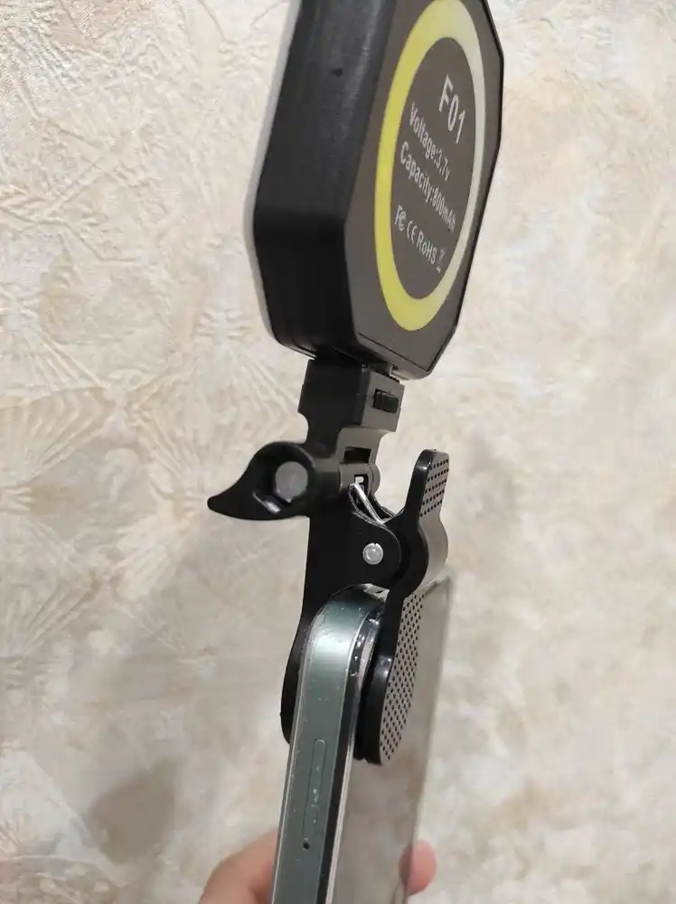 Selfi lampa, smartfon halqasi, mini selfi chiroq, smartfon uchun, mini chiroq, RGB