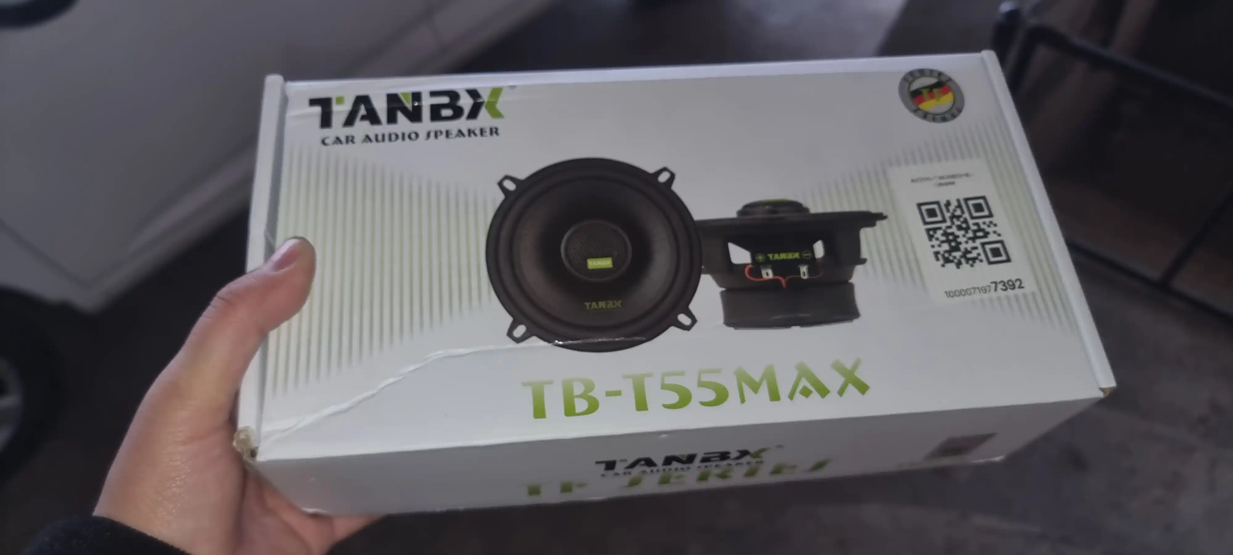 Колонки для авто TANBX TB-T65/55/45 MAX (10, 13, 16 см), динамики в двери и торпеду, 2 шт
