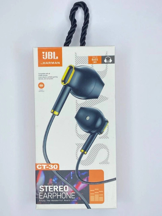 Kompyuter va telefon uchun universal mikrofonli simli quloqchinlar