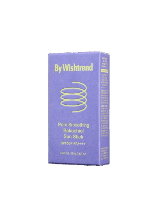 Солнцезащитный стик By Wishtrend Pore Smoothing Bakuchiol Sun Stick SPF 50+