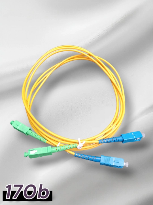 Оптоволоконный кабель SC/APC — SC/UPC SM SX G652D, 3,5m
