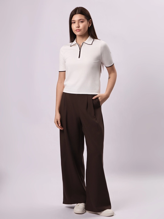 Jemper polo zip bilan JUST JT8601-20163 - 
