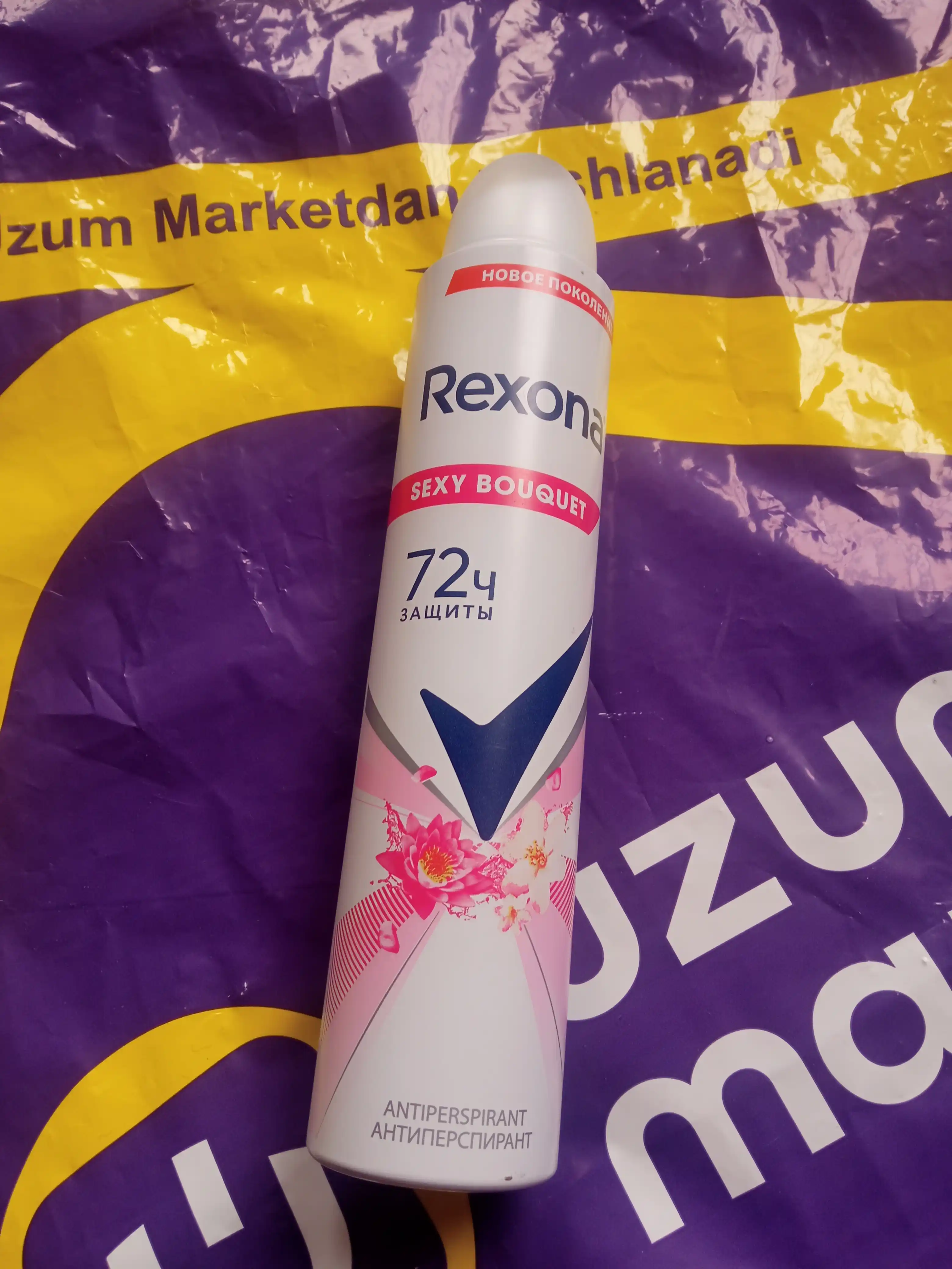 Ayollar uchun dezodorant Rexona Sexy Bouquet, 200 ml