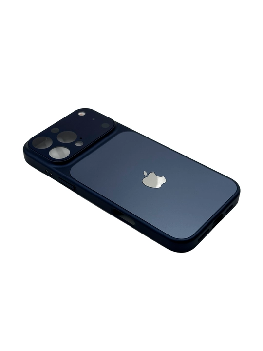Чехол для iPhone 13–16 Pro / Pro Max в стиле 17 Pro (3 цвета)