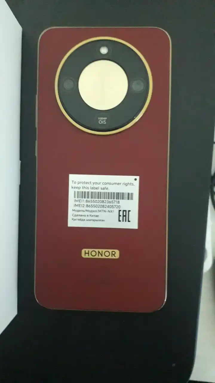HONOR X9d 5G smartfoni, 12/256GB Snapdragon 6 Gen 4, 108 Mp, 8300 mAh,+Sovg'a Ryukzak