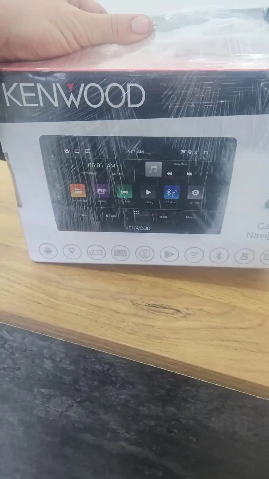 Gentra, Cobalt, Spark, Nexia 1, 2, 3 Damas, Matiz uchun Kenwood avtomobil monitorlari