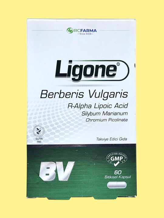 Ligone Berberis Vulgaris, Alpha Lipoic Acid, Milk Thistle, Chromium Picolinate, 60 капсул