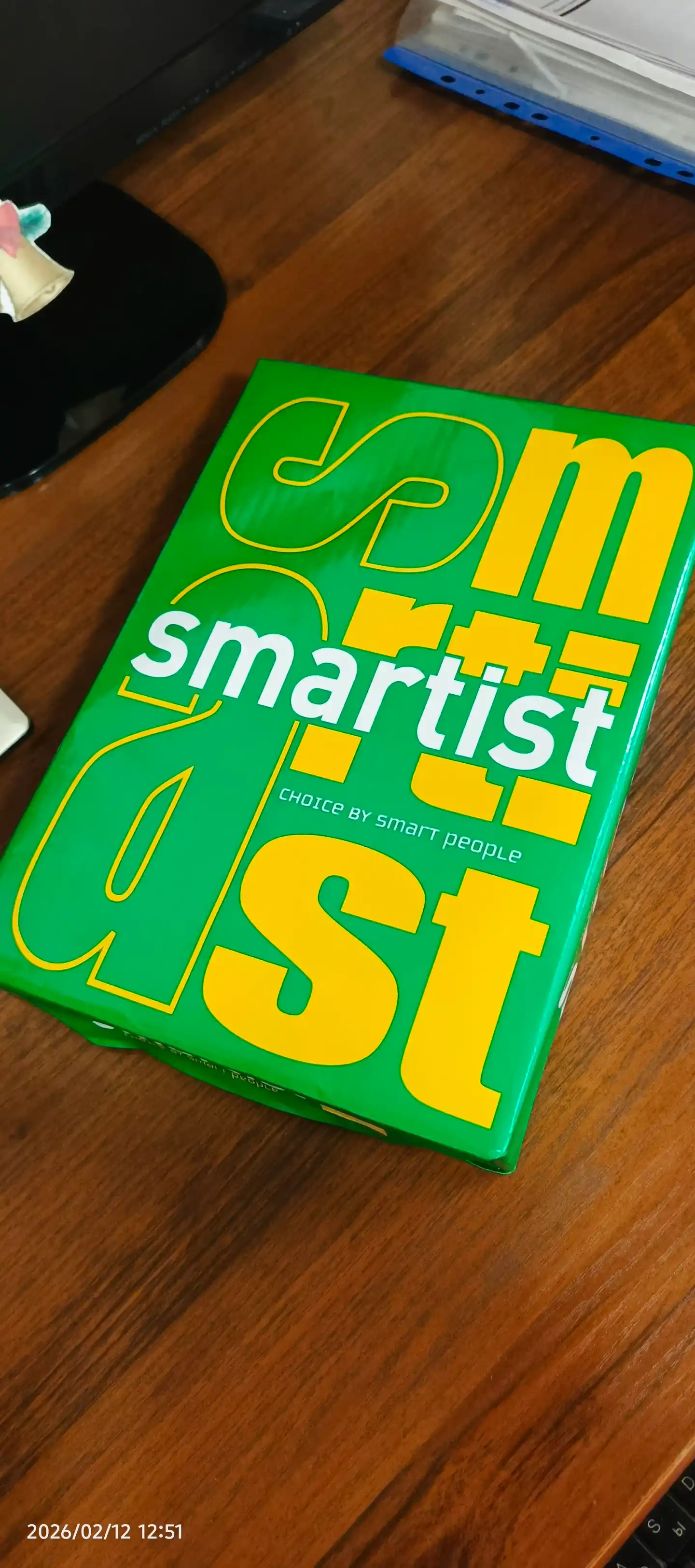 Qog'oz Smartist Paper, ofis uchun, A4, 500 varaq, 70 gr