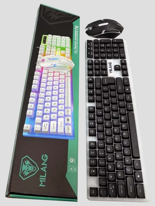 Simsiz va simli Acer klaviaturasi va sichqonchasi, to‘plamda