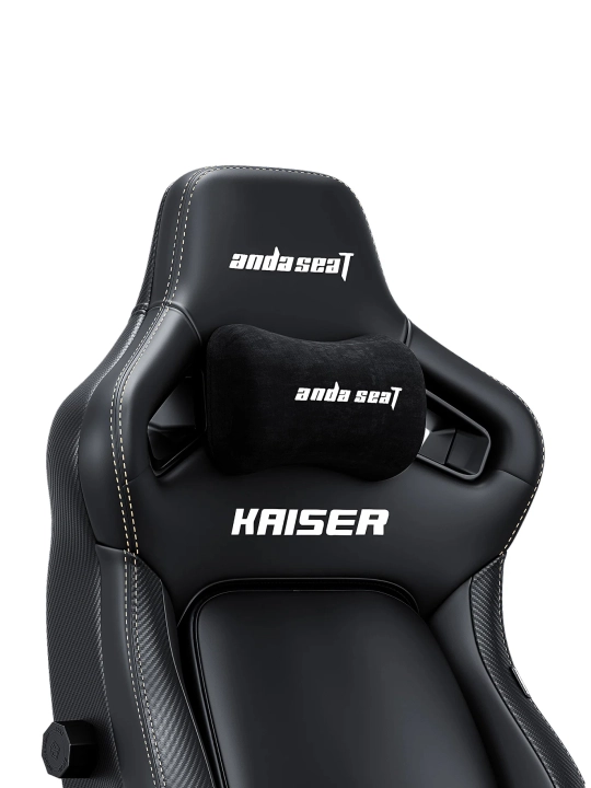 Игровое компьютерное кресло Anda Seat Kaiser3E Size L,XL Black PVC
