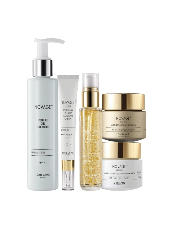Комплексный омолаживающий уход Novage+ Restore, 5 предметов - 