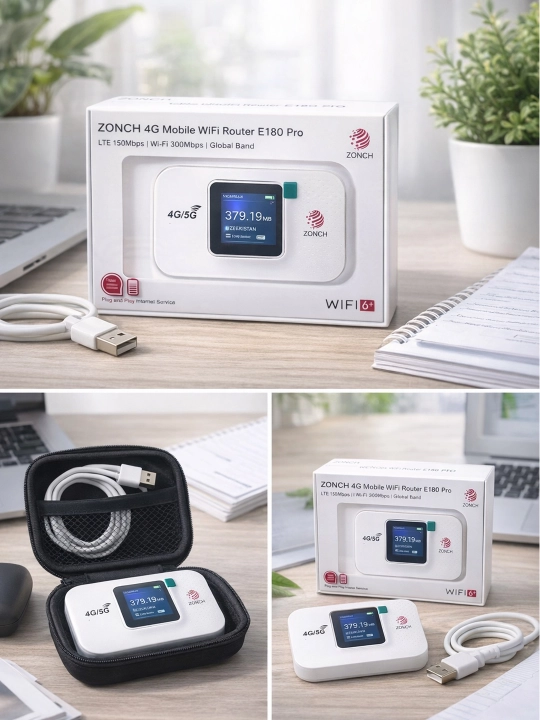 Modem 4G, 5G, LTE, Wi-Fi