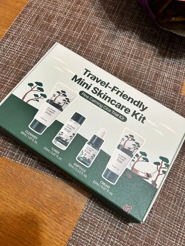 Мини-набор для ухода за кожей Round Lab (Trial Kit)