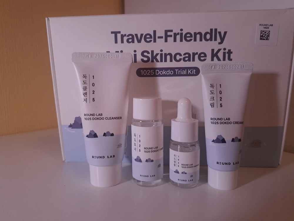 Мини-набор для ухода за кожей Round Lab (Trial Kit)