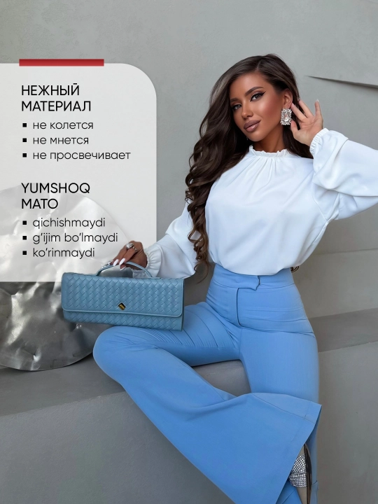Ayollar bluzkasi, ofis ko‘ylagi, klassik