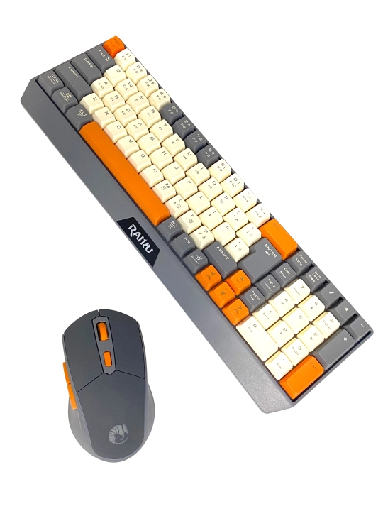 RGB klaviatura: mexanik T50, 98 tugmalar, simli K68, simsiz R908 to‘plami