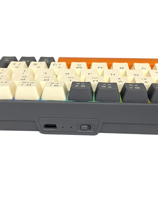 RGB klaviatura: mexanik T50, 98 tugmalar, simli K68, simsiz R908 to‘plami