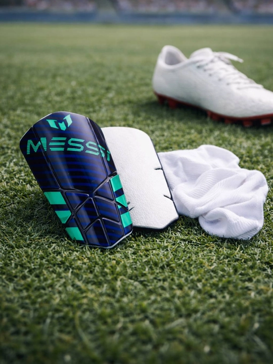 Adidas Messi 10 Lesto futbol qalqonlari, EVA himoya va qulaylik uchun yuqori sifat, zo'r