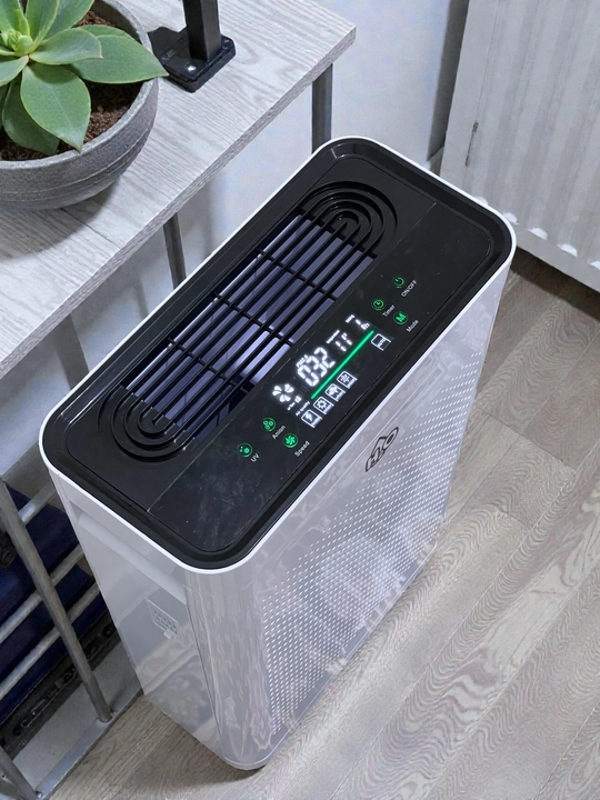 Умный очиститель воздуха с H2O, устраняет PM2.5 и формальдегид на 99%, работает тихо