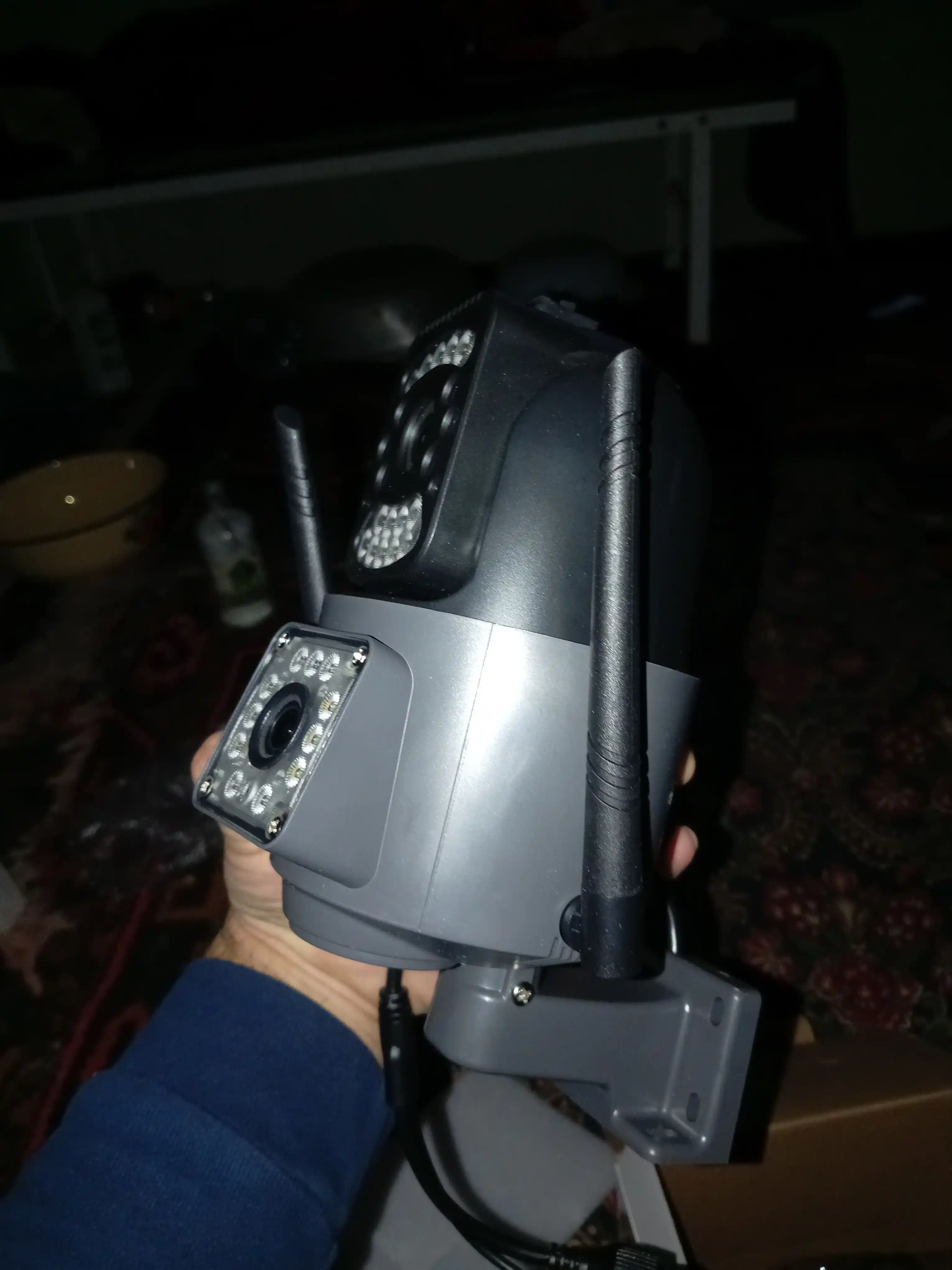 4G sim kartali kamera, 2 linzali, xavfsizlik kamerasi, Smart PTZ Camera, V380 PRO