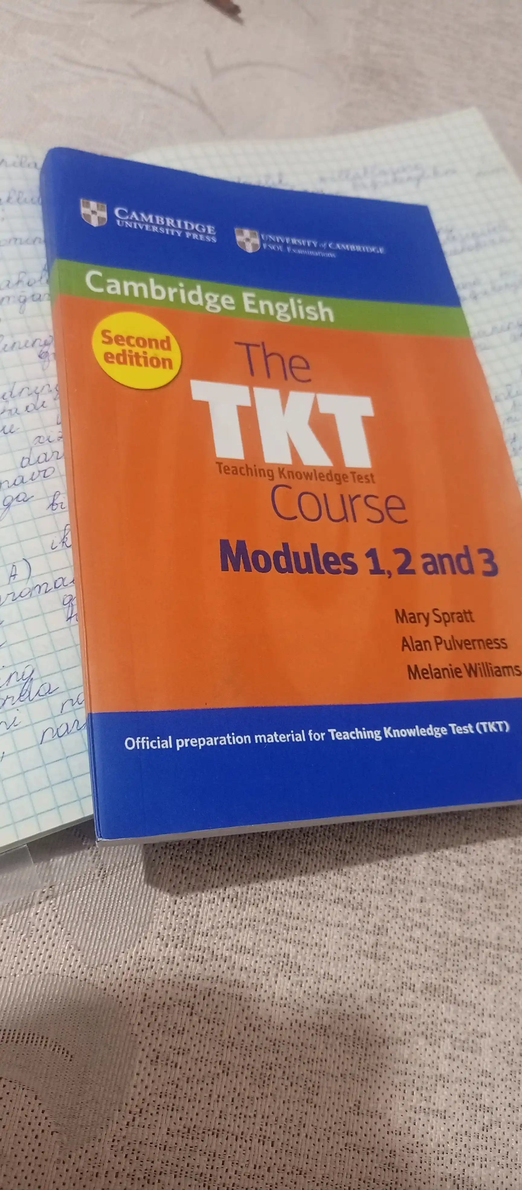 The TKT Course Modules 1, 2 and 3
