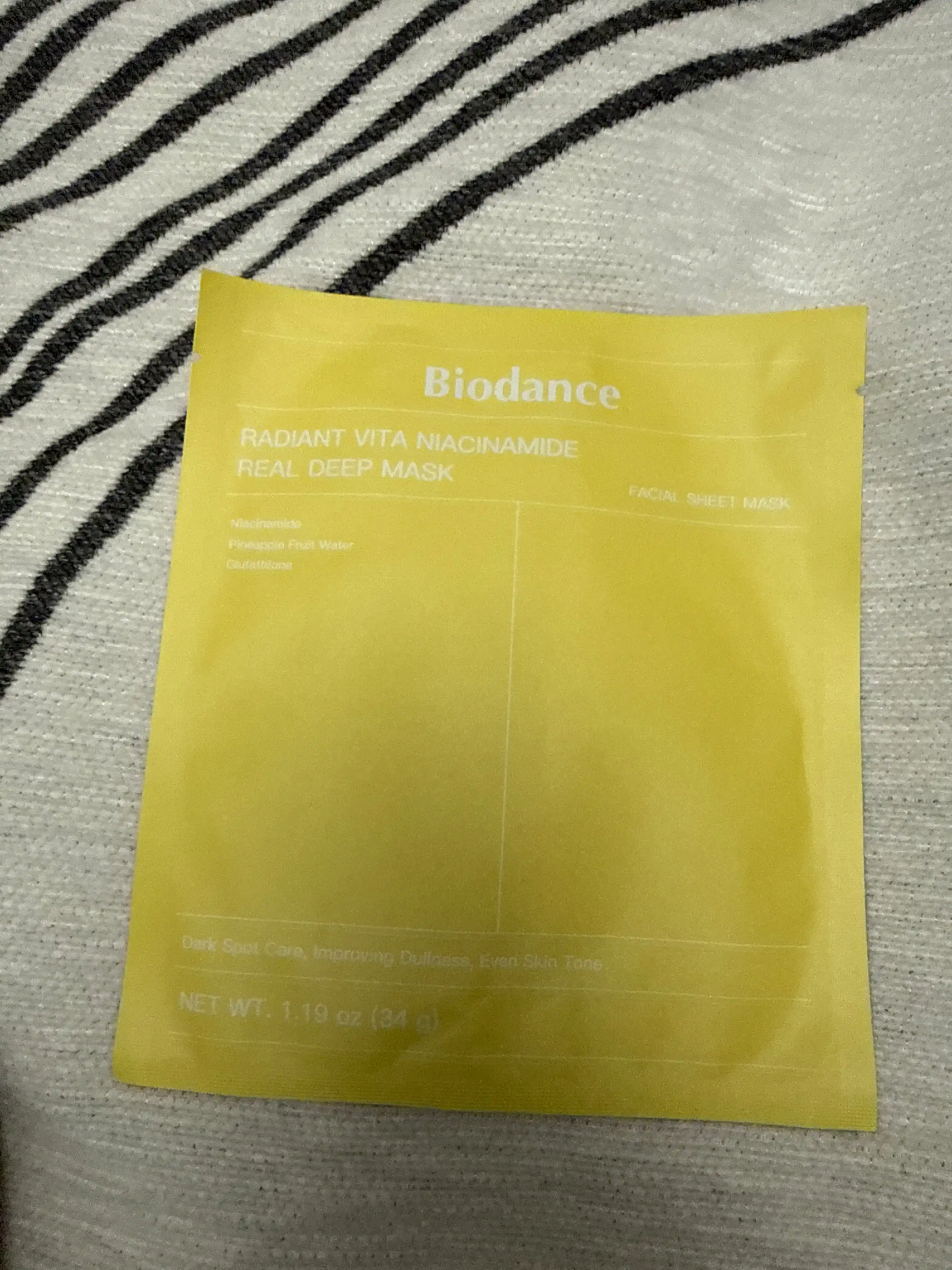 Гидрогелиевая маска BIODANCE для лица увлажняющая, Корея, с коллагеном