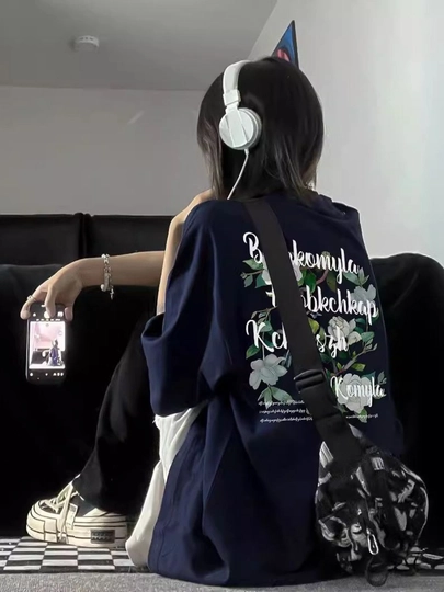 OVERSIZE футболка для женщин и девушек
