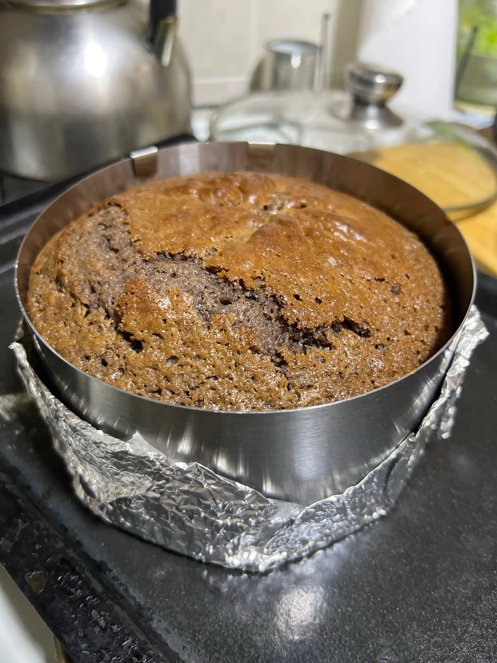 Форма для выпечки и запекания, для салатов, круглая раздвижная