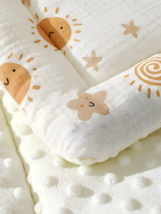 Matras kolyaska uchun, ikki tomonlama, standart o‘lchami 40 * 80 sm