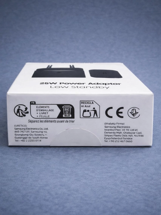 Samsung 25W Type-C (ОРГ) адаптер зарядное устройство, быстрая зарядка