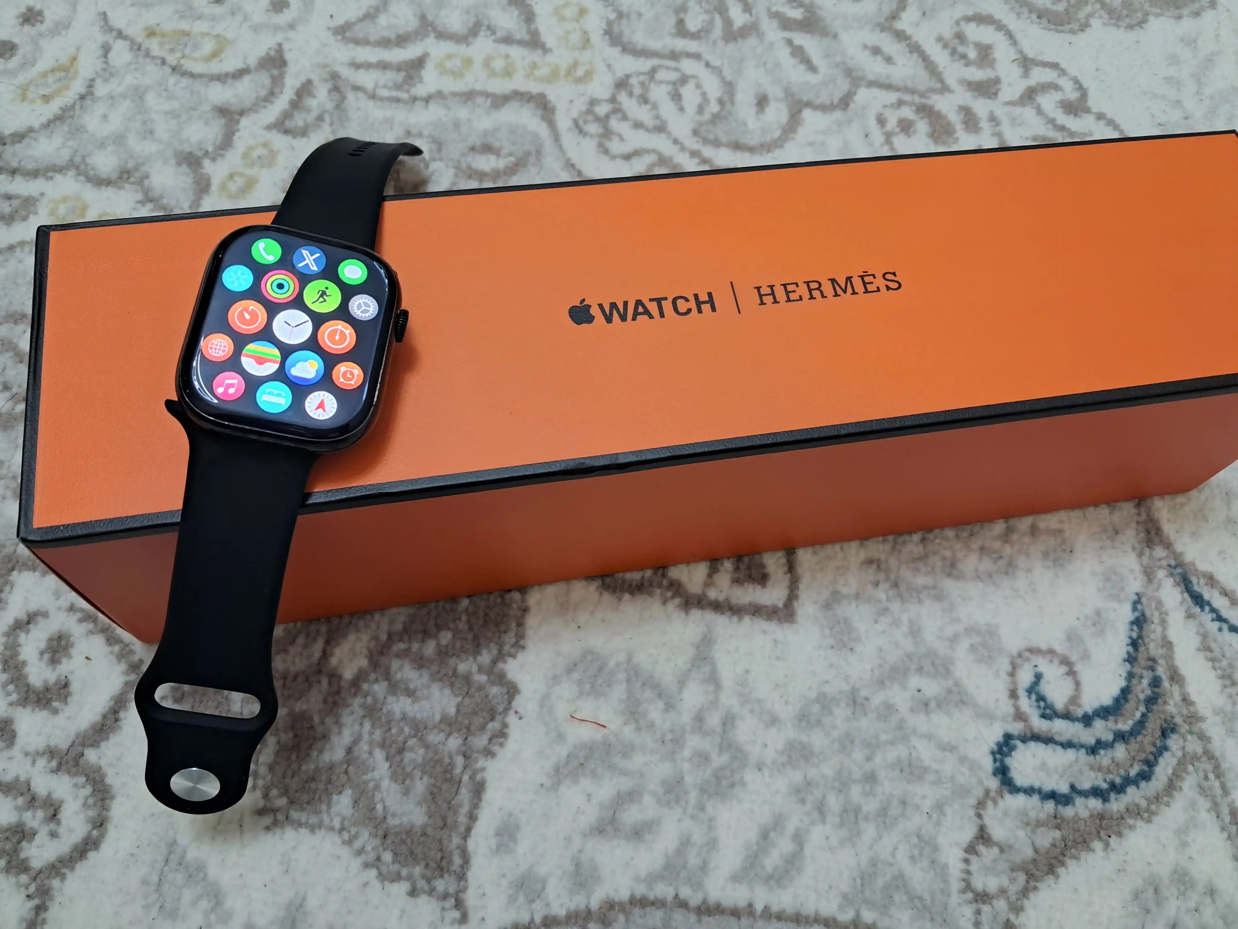 Умные часы smart Watch Hermes Series 10, 46 мм