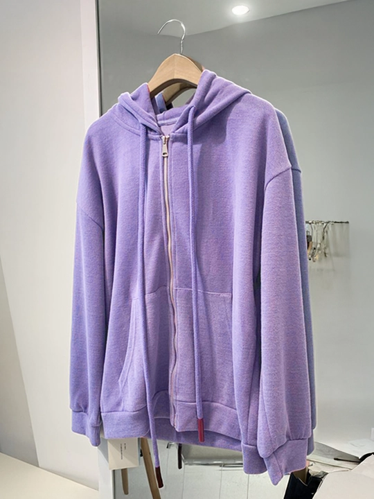 Ayollar yashin ustidagi xudi, kapyushonli, oversize, sportcha qalin kiyim
