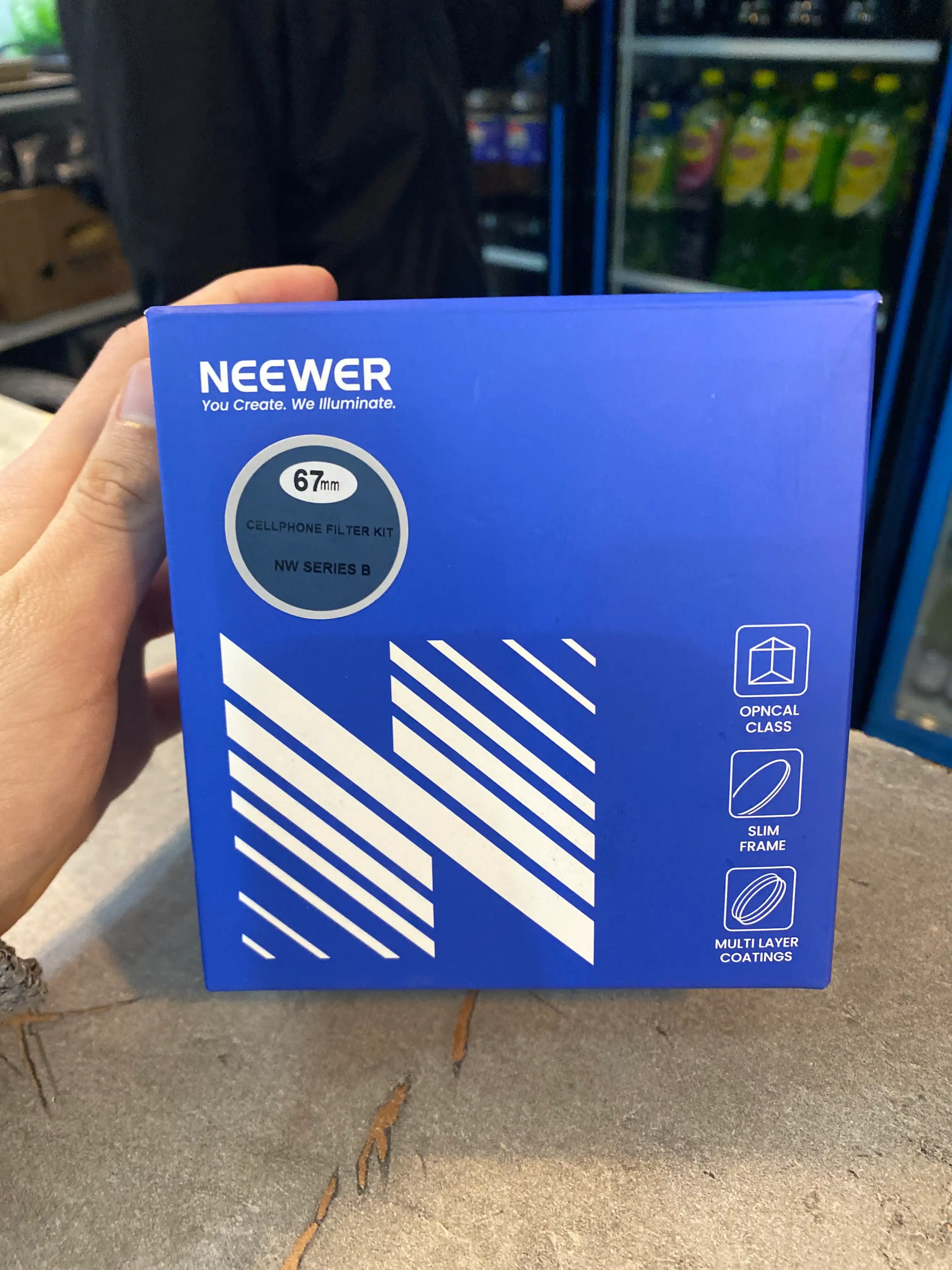 Универсальный набор Neewer, 52 мм, 7 в 1, для смартфонов: ND, CPL, Star и цветные фильтры