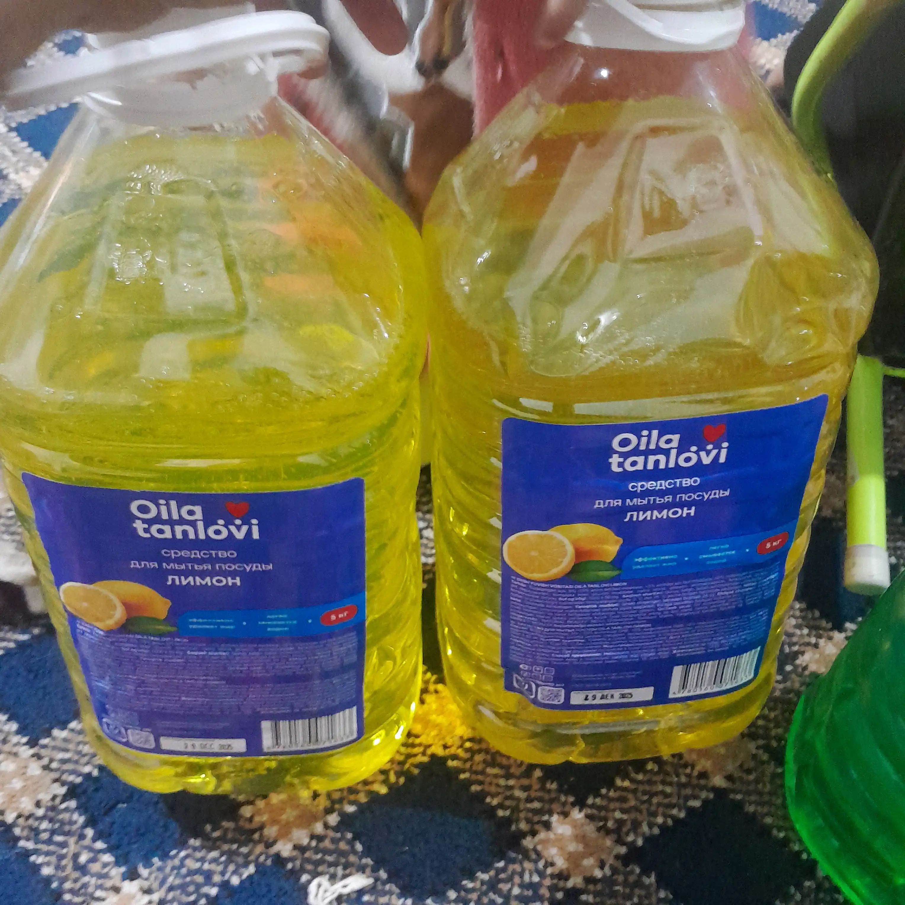 Средство для мытья посуды Oila Tanlovi, лимон 5 л