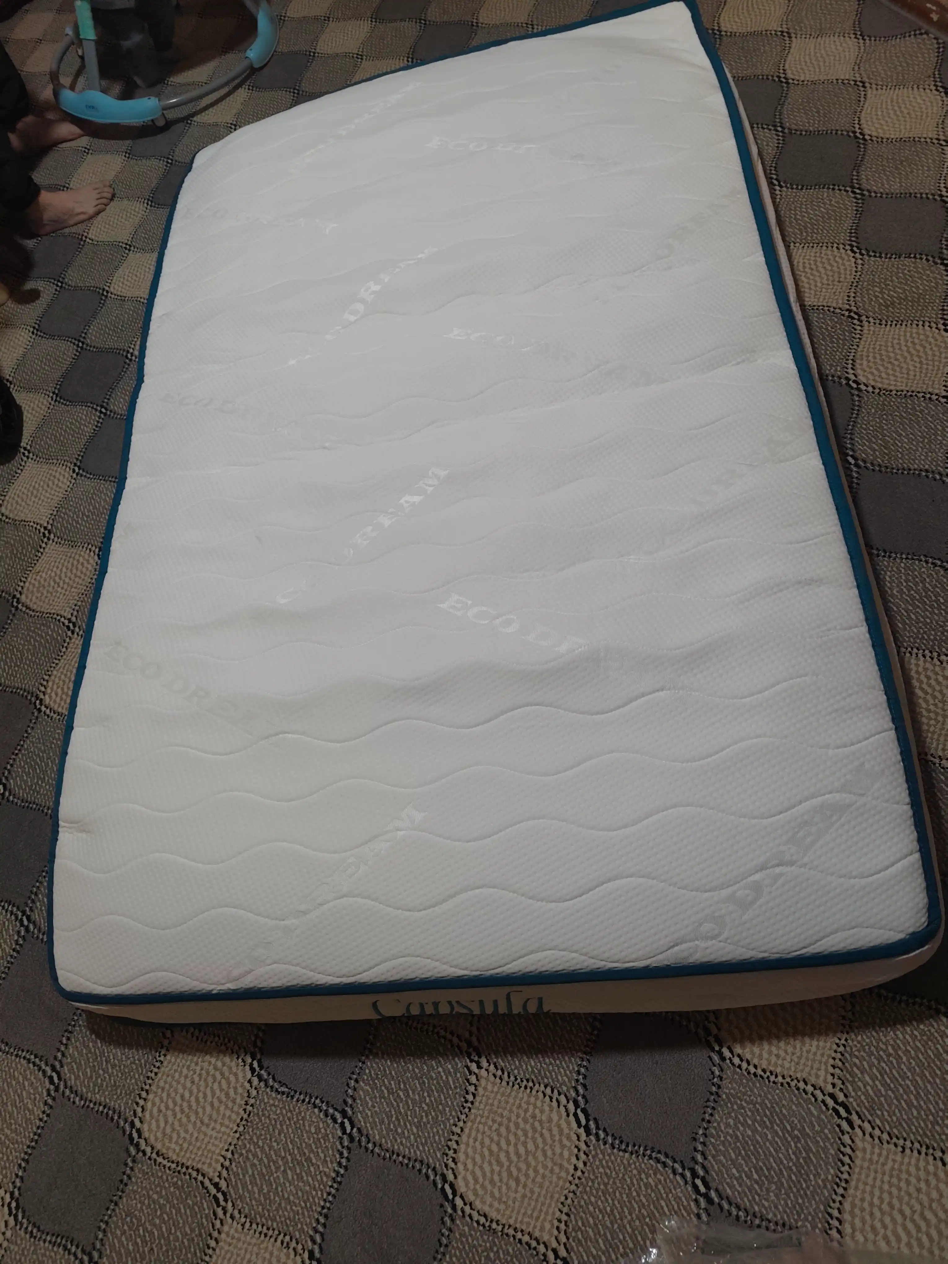Matras Capsula anatomik, balandligi 22 sm, mustaqil prujinali, Luxmatras