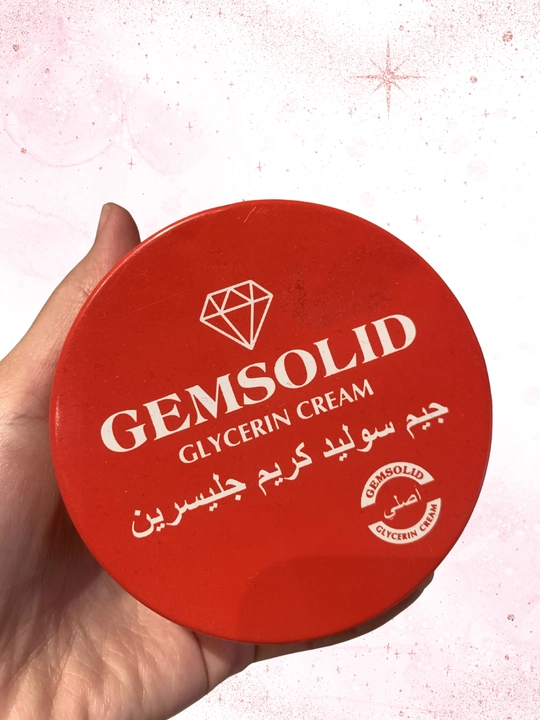 Крем для рук и тела глицериновый GEMSOLID увлажняющий от трещин, 125мл