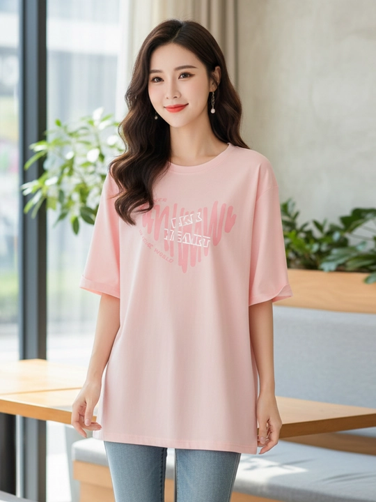 OVERSIZE футболка для женщин и девушек