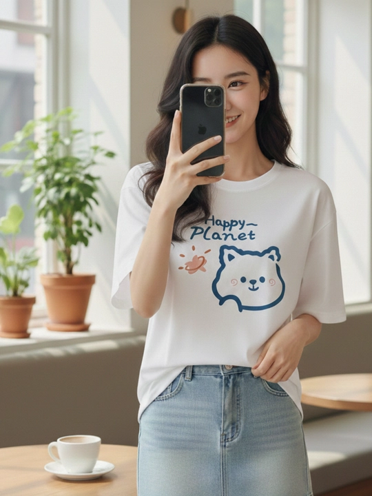 OVERSIZE футболка для женщин и девушек