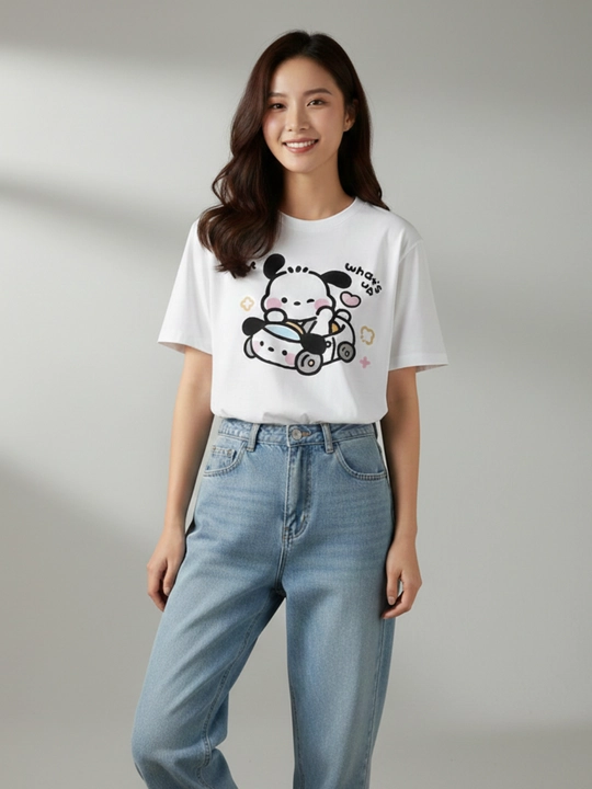 OVERSIZE футболка для женщин и девушек