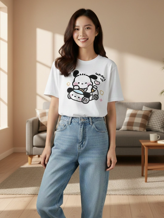 OVERSIZE футболка для женщин и девушек