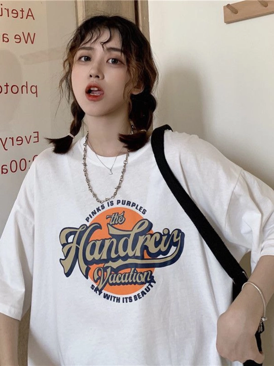 OVERSIZE футболка для женщин и девушек