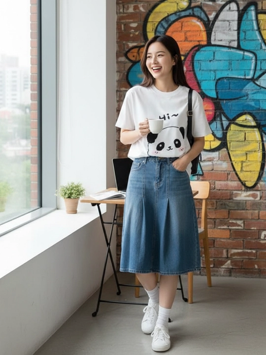 OVERSIZE футболка для женщин и девушек