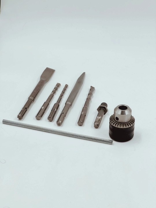 Perforator SDS Plus, 26 mm, 800 Vt, 900 ayl/min, 5 ta bur bilan, kuchli va ishonchli
