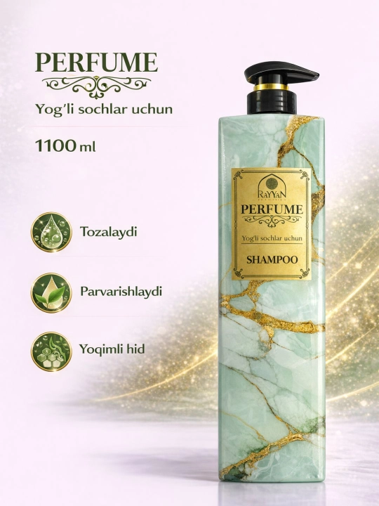 Shampun Rayyan Perfume, 1100 ml - 