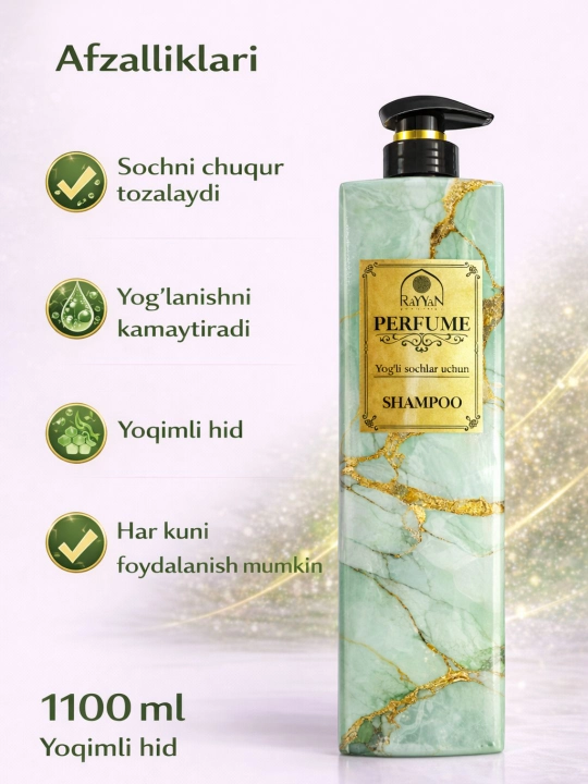 Shampun Rayyan Perfume, 1100 ml