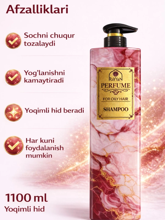 Shampun Rayyan Perfume, 1100 ml